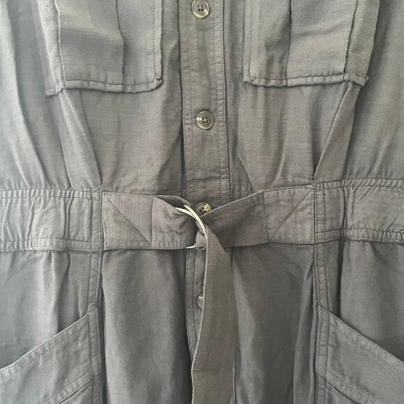 Rowan Women's Lincoln Muscle Tank Jumpsuit Size XS Blue Dusk (Gray) - Picture 3 of 5